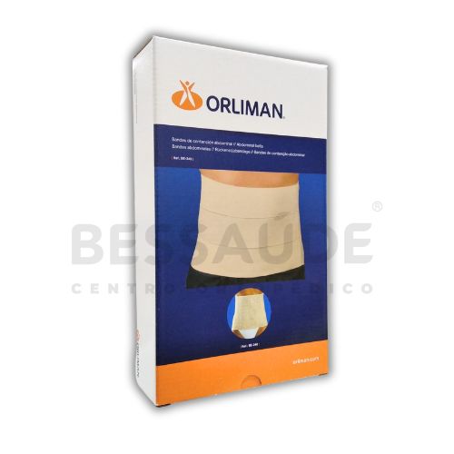 faixa elastica abdominal 24cm orliman BE240