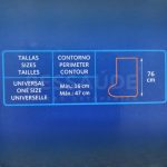 protetor perna impermeavel pediatrico orliman OSL4485