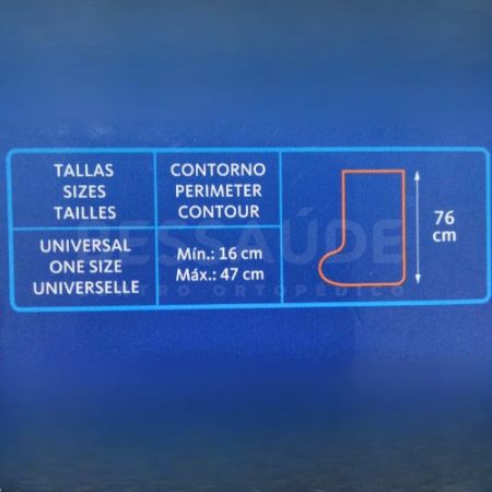 protetor perna impermeavel pediatrico orliman OSL4485