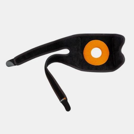 Joelheira curta envolvente com estabilizadores médio-laterais flexíveis ORLIMAN