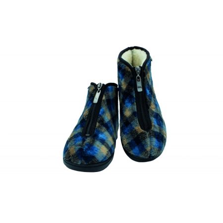 pantufa bota forro la estampado azul choupo nursing care WW84Y03 2