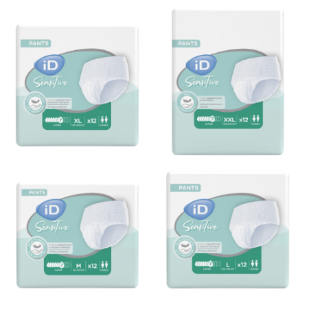 cueca fralda sensitive iD super