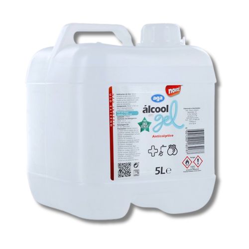 alcool gel 5 litros aga