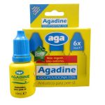 iodopovidona 10ml agadine 6 unidades