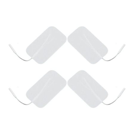 eletrodos gelificados com fio 5x9cm para aparelhos tens/ems